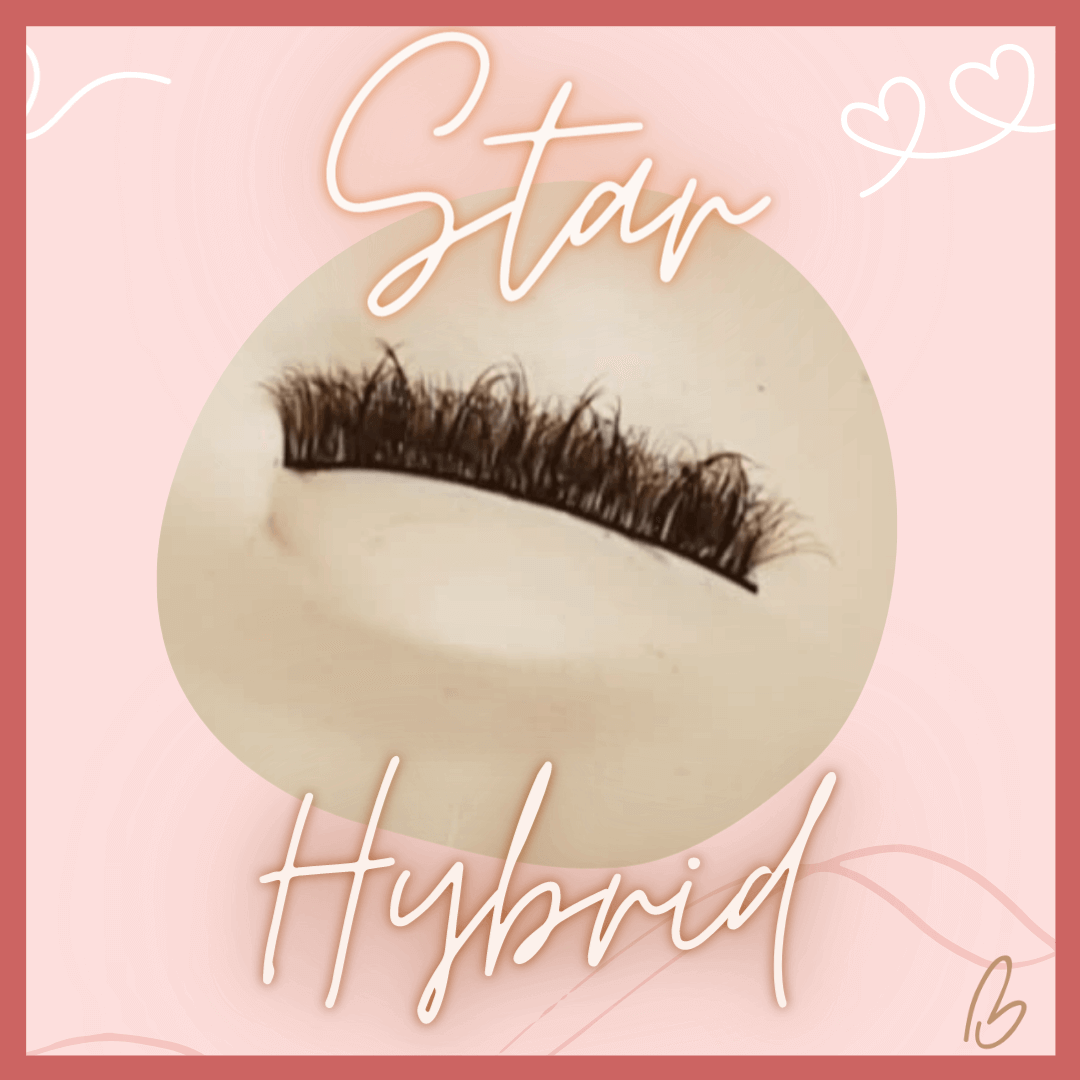 Lash Tutorial - Star Hybrid Design