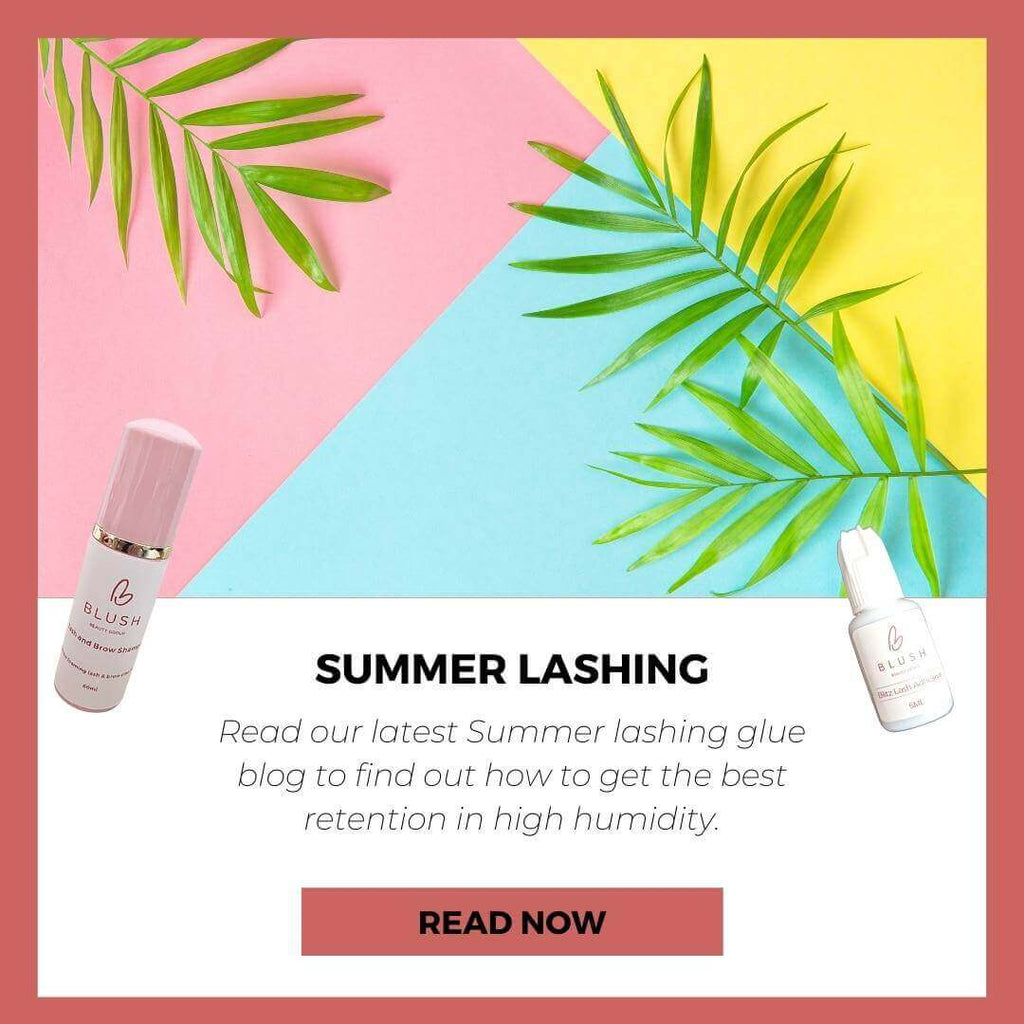 How to get the best lash retention in Summer