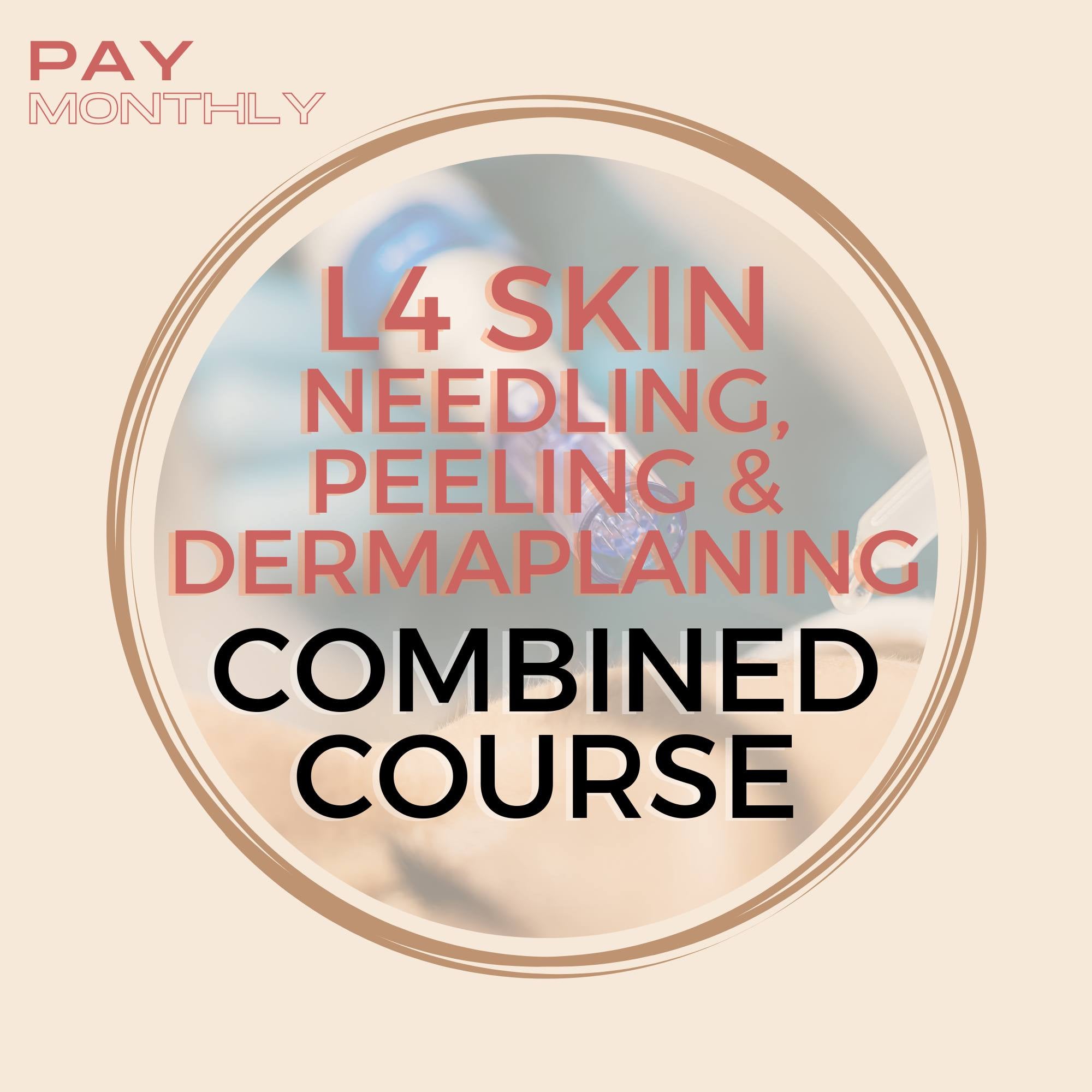 L4 Combined Skin Peeling, Needling & Dermaplaning Course